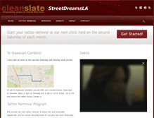 Tablet Screenshot of cleanslatela.org